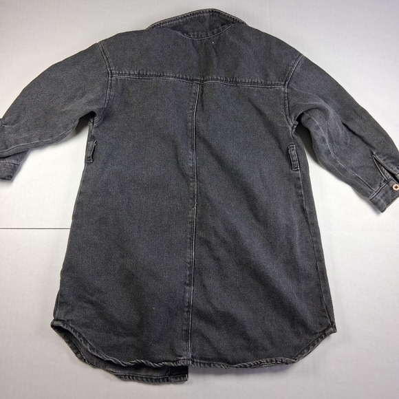 Zara quarter sleeve denim button down dress Size 4-5 Yrs - Picture 9 of 11